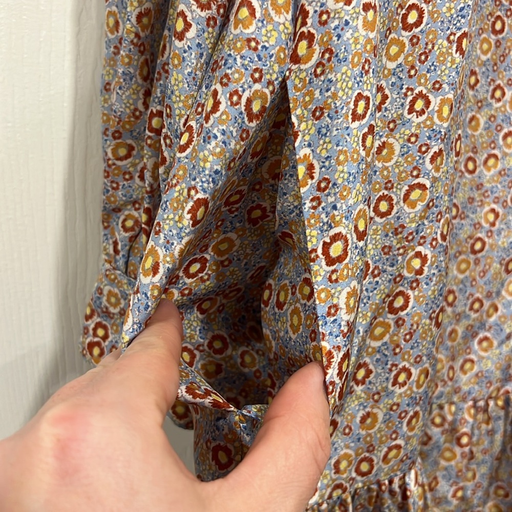 REBECCA TAYLOR Floral Silk Dress - Picture 6 of 10
